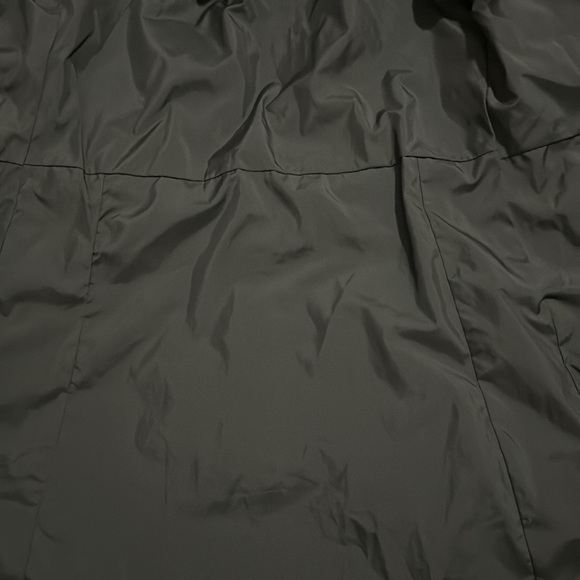 The North Face Laney Trench Coat Black DryVent Cinch Waist Hood Longline X-Small - Picture 11 of 15